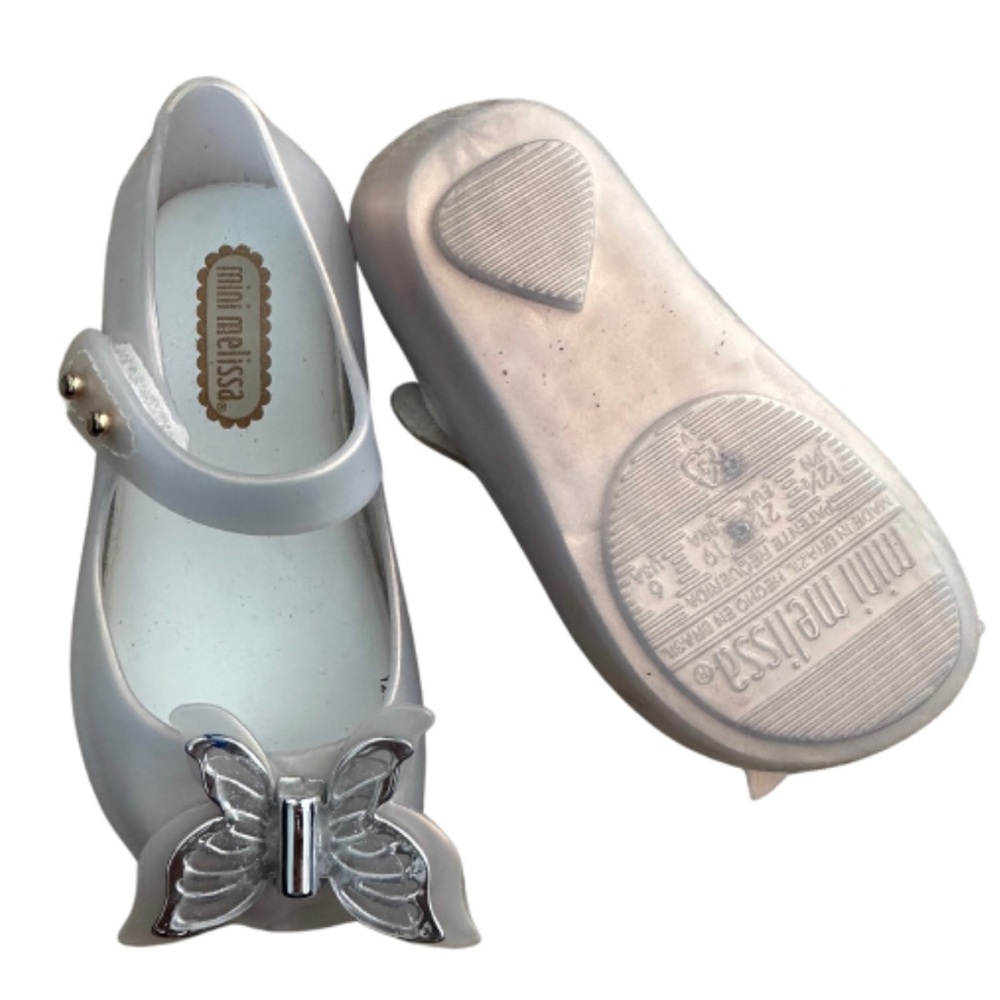 Mini Melissa Butterfly Jelly Flats